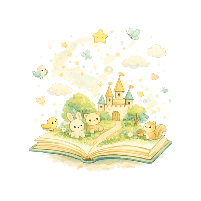 絵本から想像がひろがり学びの土台になるイラスト